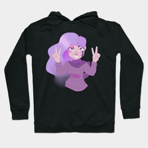 [PEACE OUT!] Hoodie by murkrowe